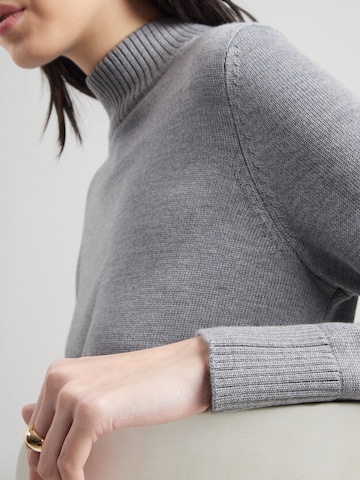 BOSS Orange Gebreide jurk 'C_Fabellan' in Zilver