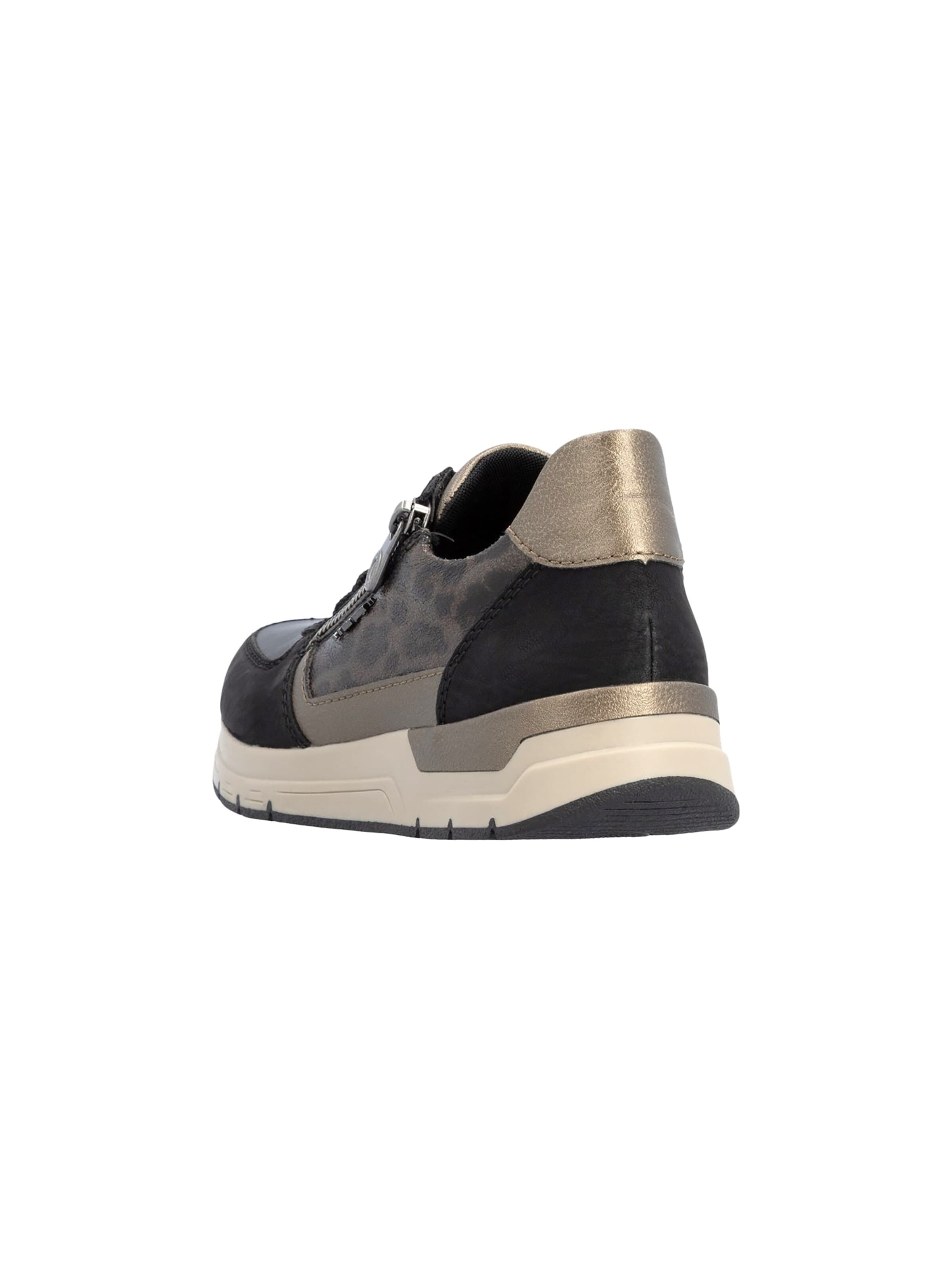 Scarpa stringata sportiva di Rieker in nero