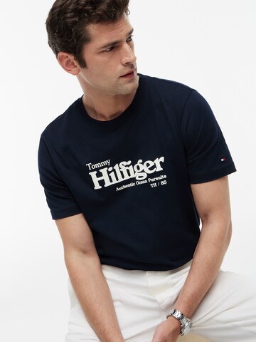 T-Shirt 'NAUTICAL' TOMMY HILFIGER en bleu