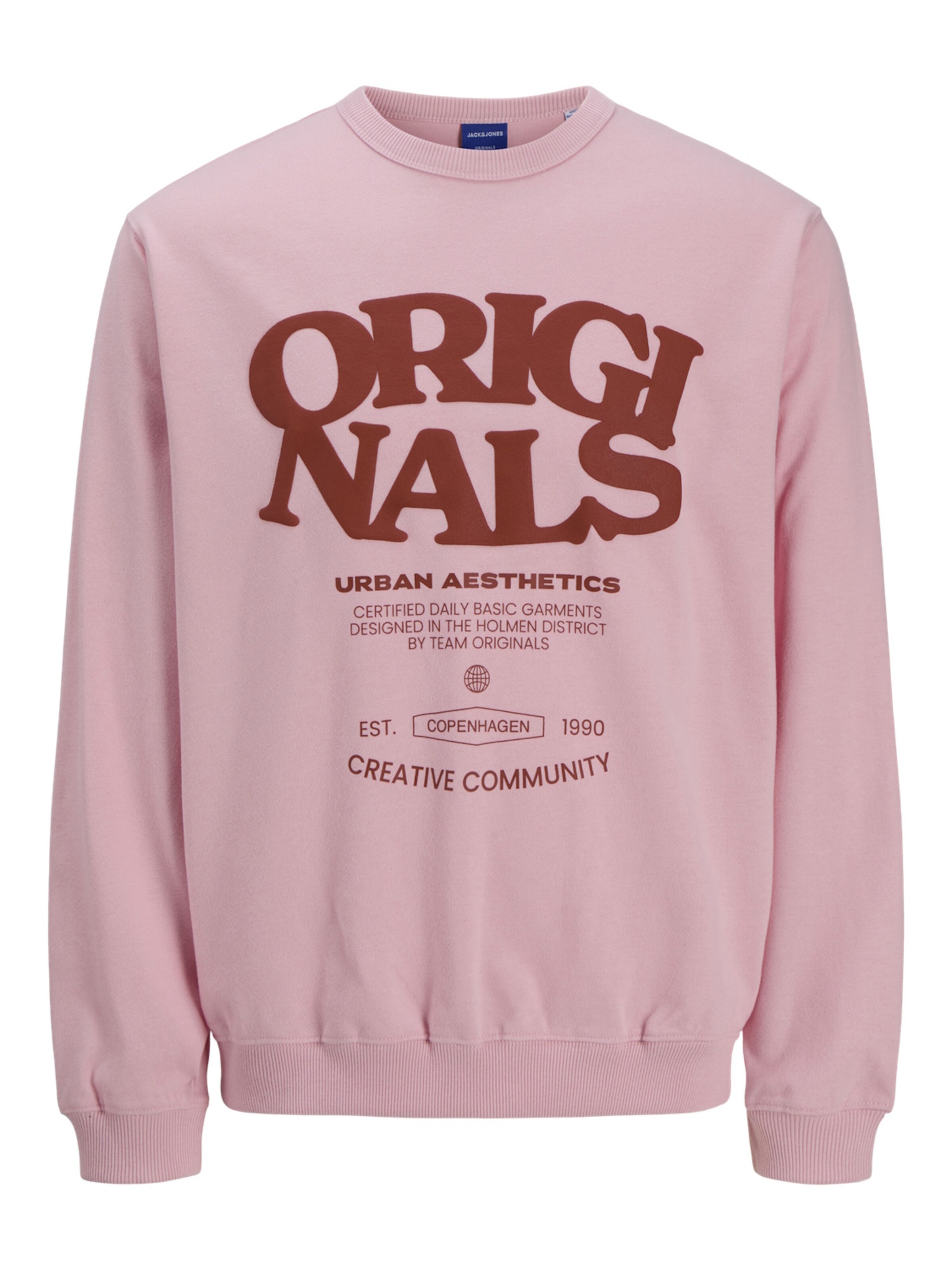 Jack & Jones Junior Sweatshirt i pink: forside
