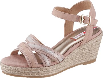 s.Oliver Sandals in Pink: front