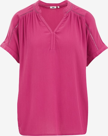 rožinė WE Fashion Palaidinė: priekis