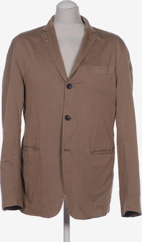 s.Oliver Suit Jacket in M-L in Brown: front