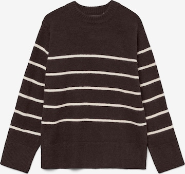 Pull-over 'VMFlawless' VERO MODA en marron : devant