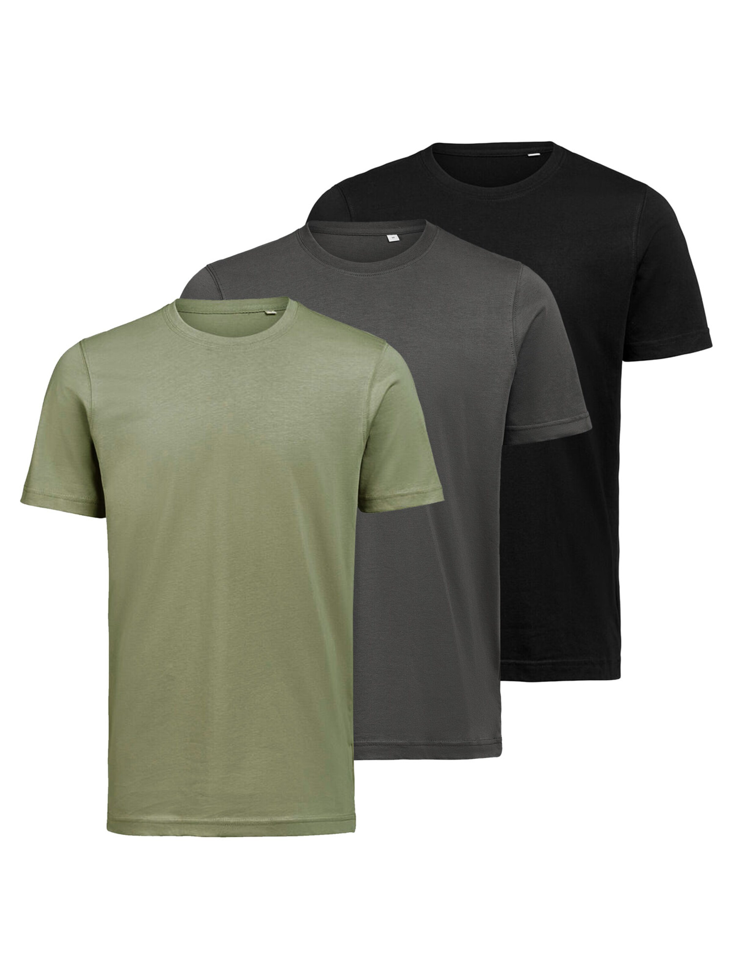 UNTAGGED MOVEMENT Shirt 'Regular Fit' in Green: front