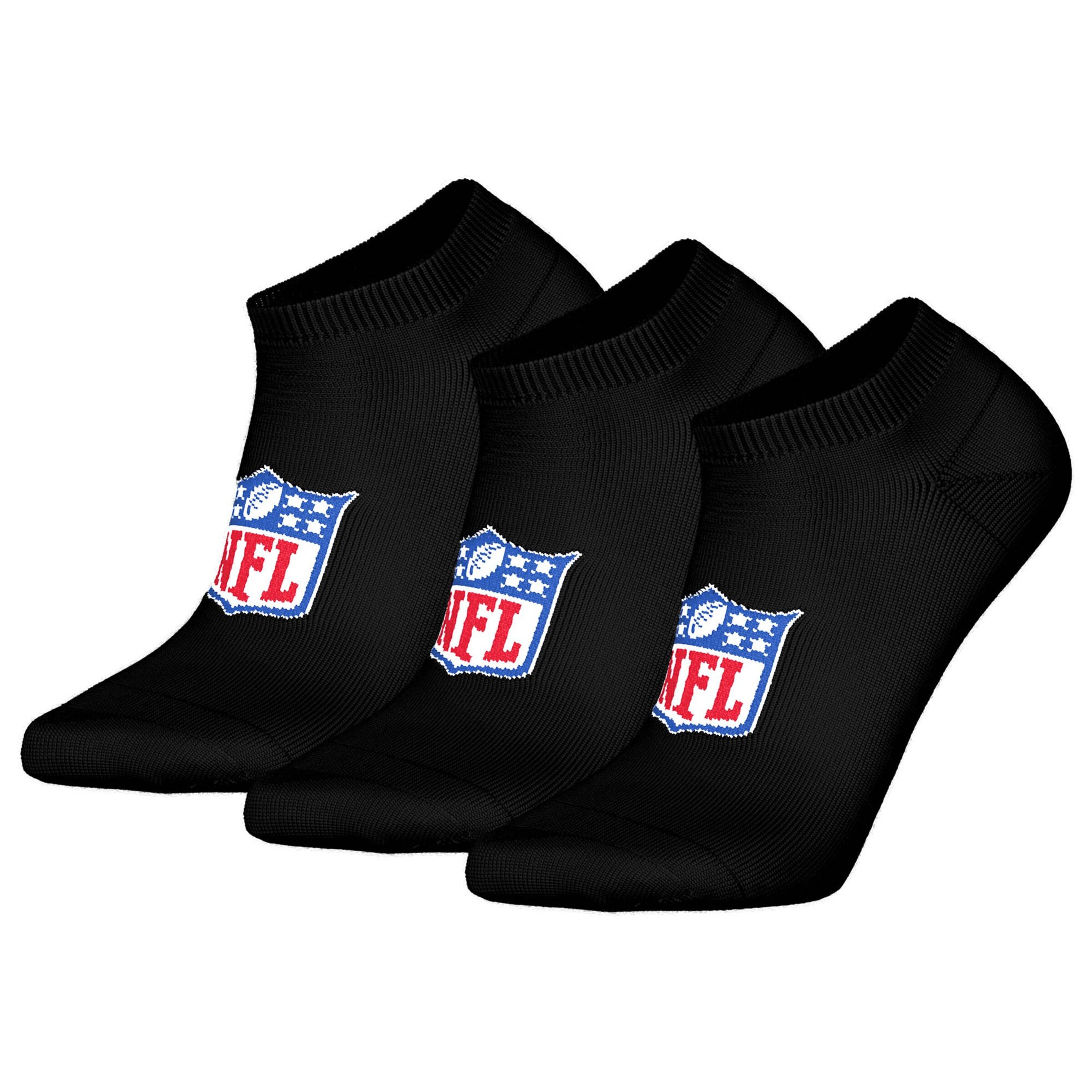 NFL Socken in Schwarz: Vorderseite