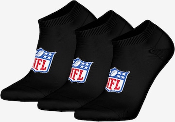 NFL Socks in Black: front