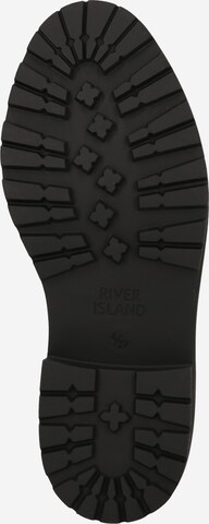 River Island - Botim com fivela em preto