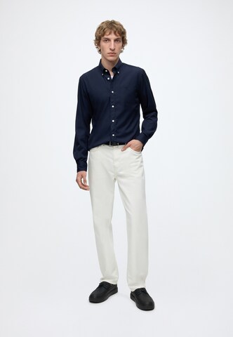 BOSS Slim fit Ing 'ROAN' - kék