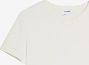 Bershka Tričko - Biela: predná strana