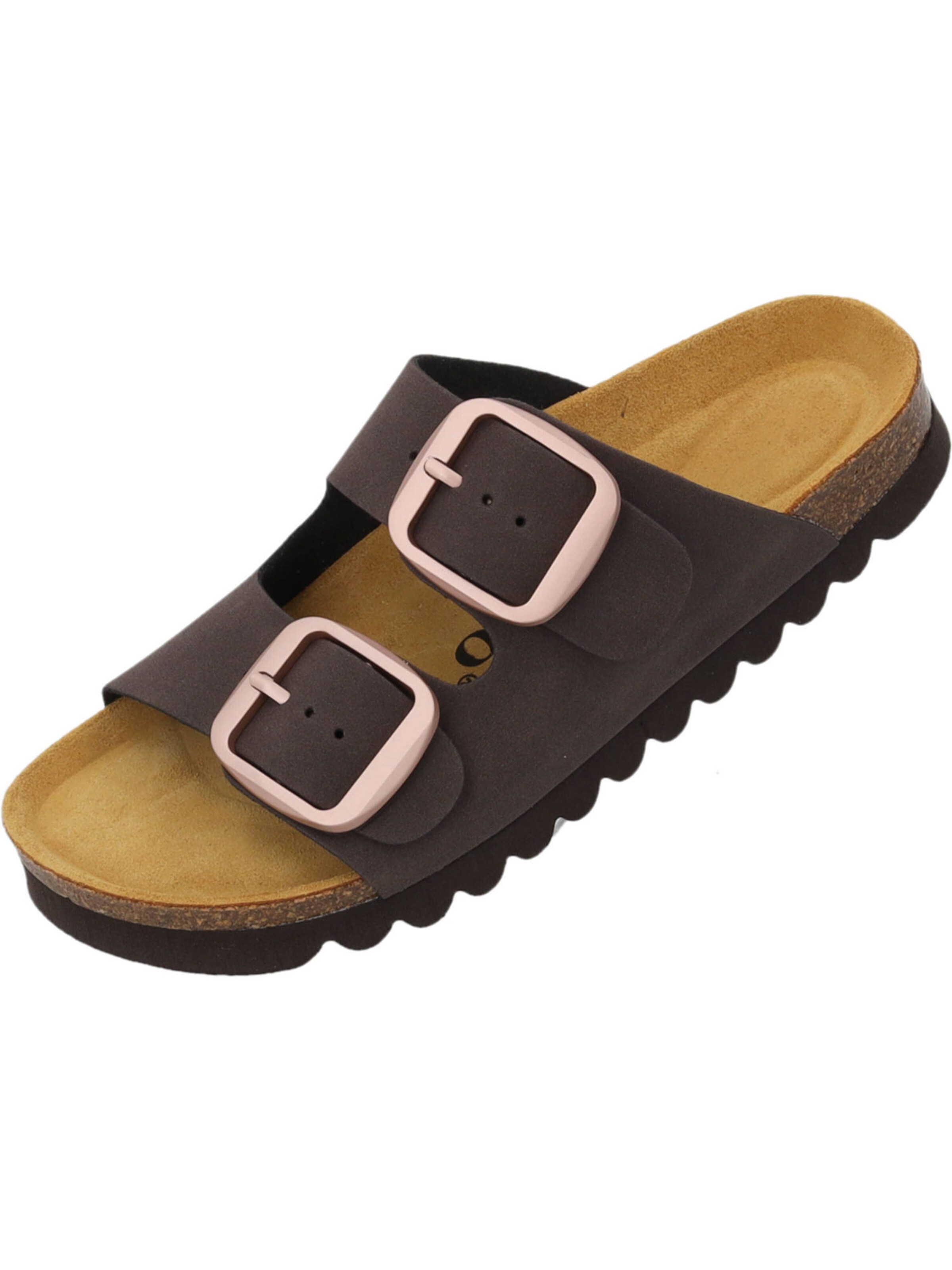 Palado Pantolette 'Korfu' in Braun