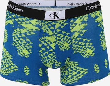 Boxeri de la Calvin Klein Underwear pe albastru: față