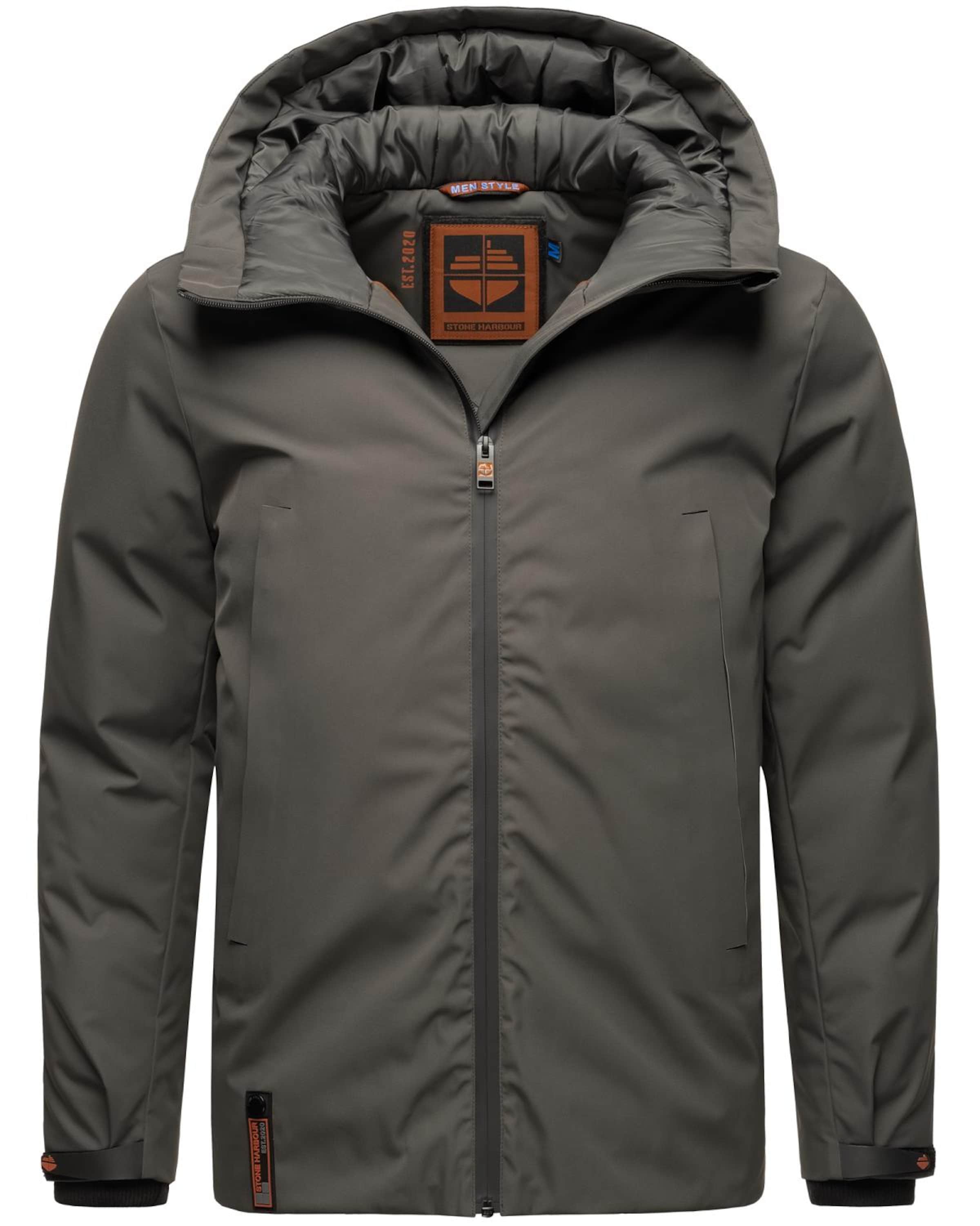 STONE HARBOUR Jacke in Grau: Vorderseite