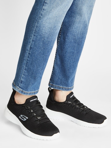 SKECHERS Sneakers laag 'Dynamight' in Zwart: voorkant