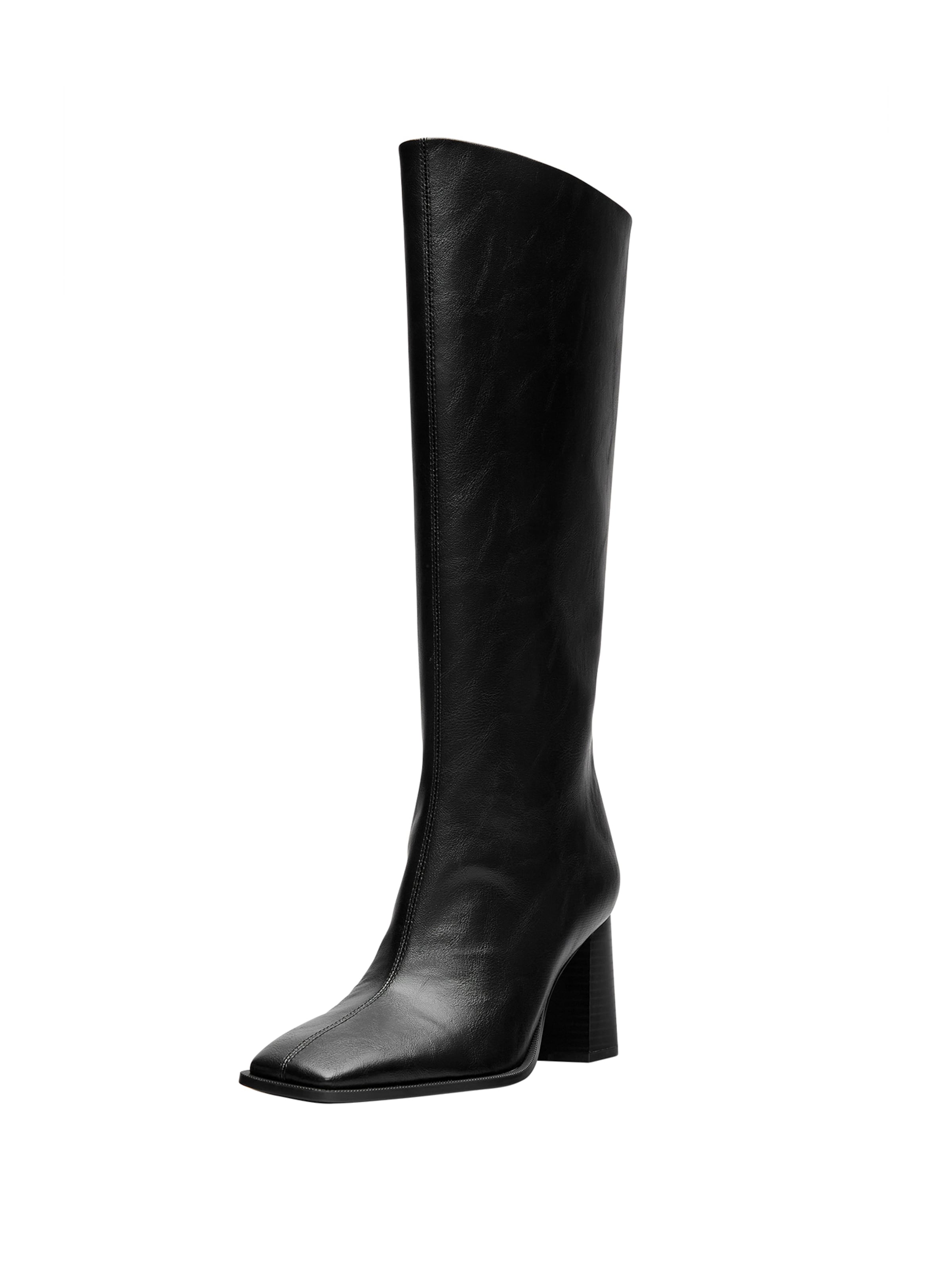 Pull&Bear Stiefel in Schwarz: Vorderseite