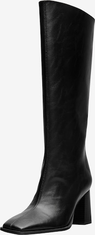 Pull&Bear Stiefel in Schwarz: Vorderseite