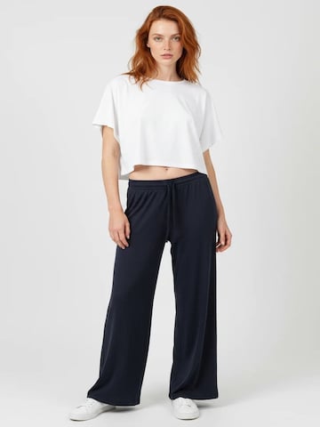 No Matter What Wide leg Broek in Blauw
