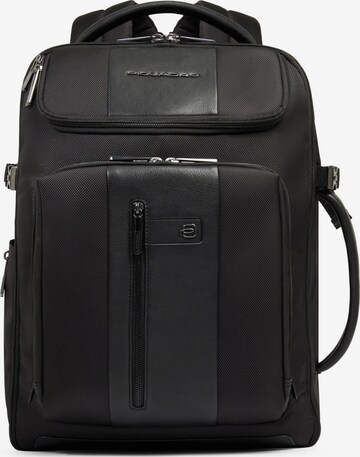Piquadro Rucksack in Schwarz: Vorderseite
