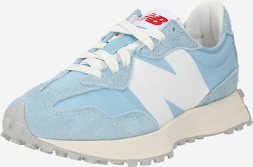 Baskets basses '327' new balance en bleu : devant