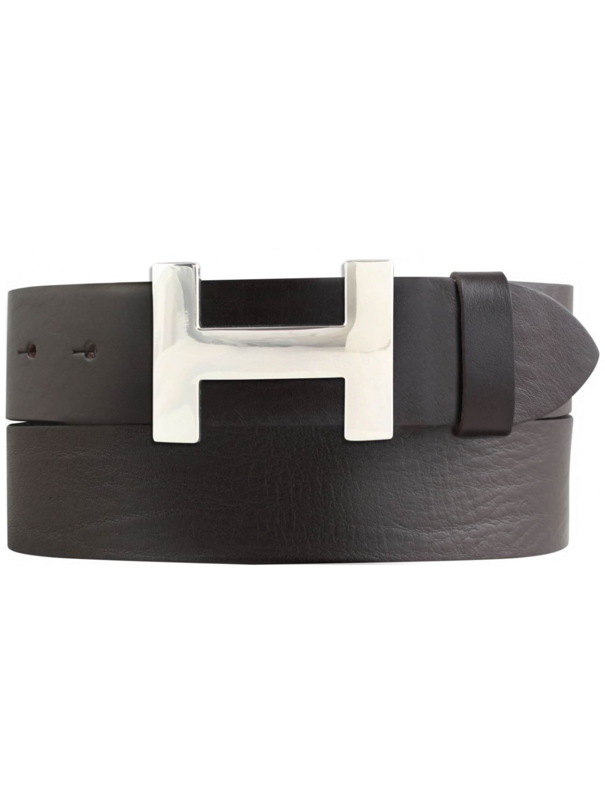 BELTINGER Belt 'Henry' in Brown: front