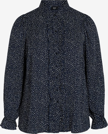 Zizzi Blouse in Blue: front