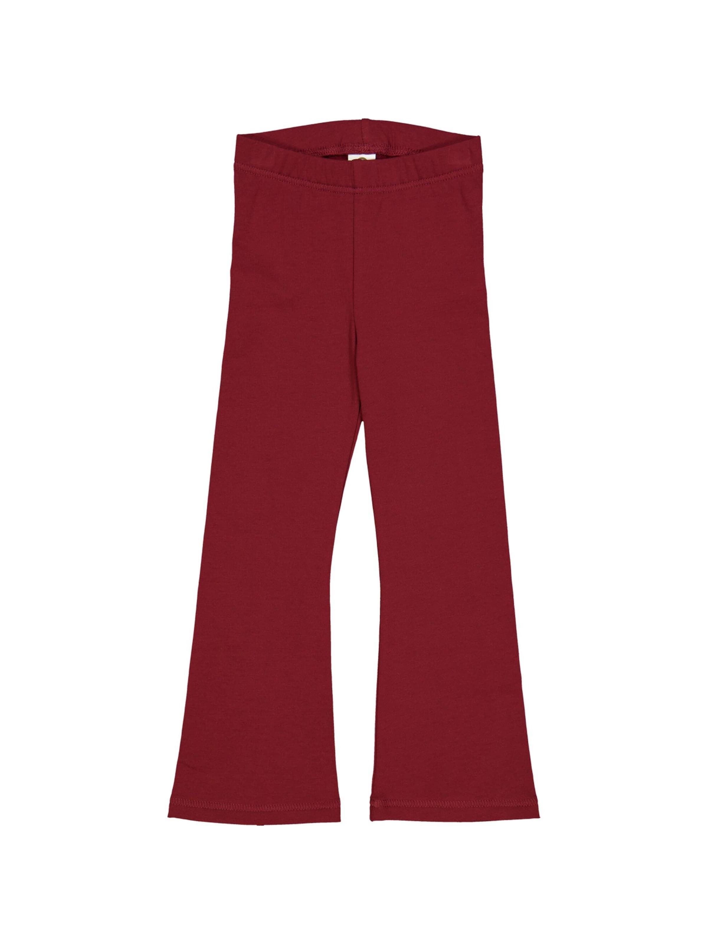 regular Pantaloni di Müsli by GREEN COTTON in rosso: frontale
