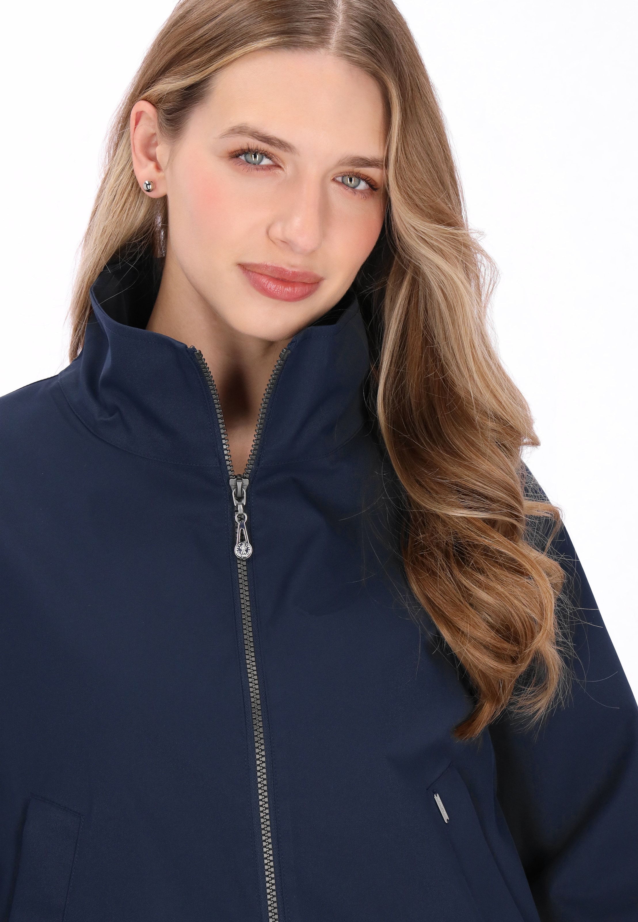 DreiMaster Klassik Between-Season Jacket in Blue