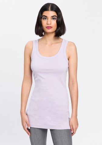 FLASHLIGHTS Top in Purple: front