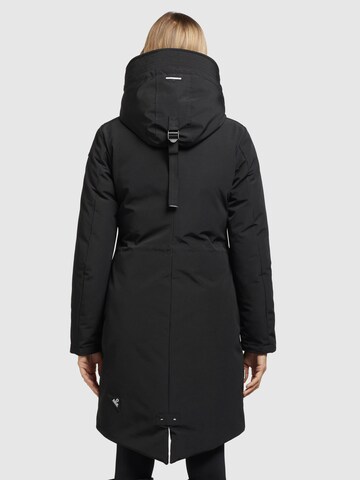 khujo Zimní kabát 'Charlyn 3' – černá
