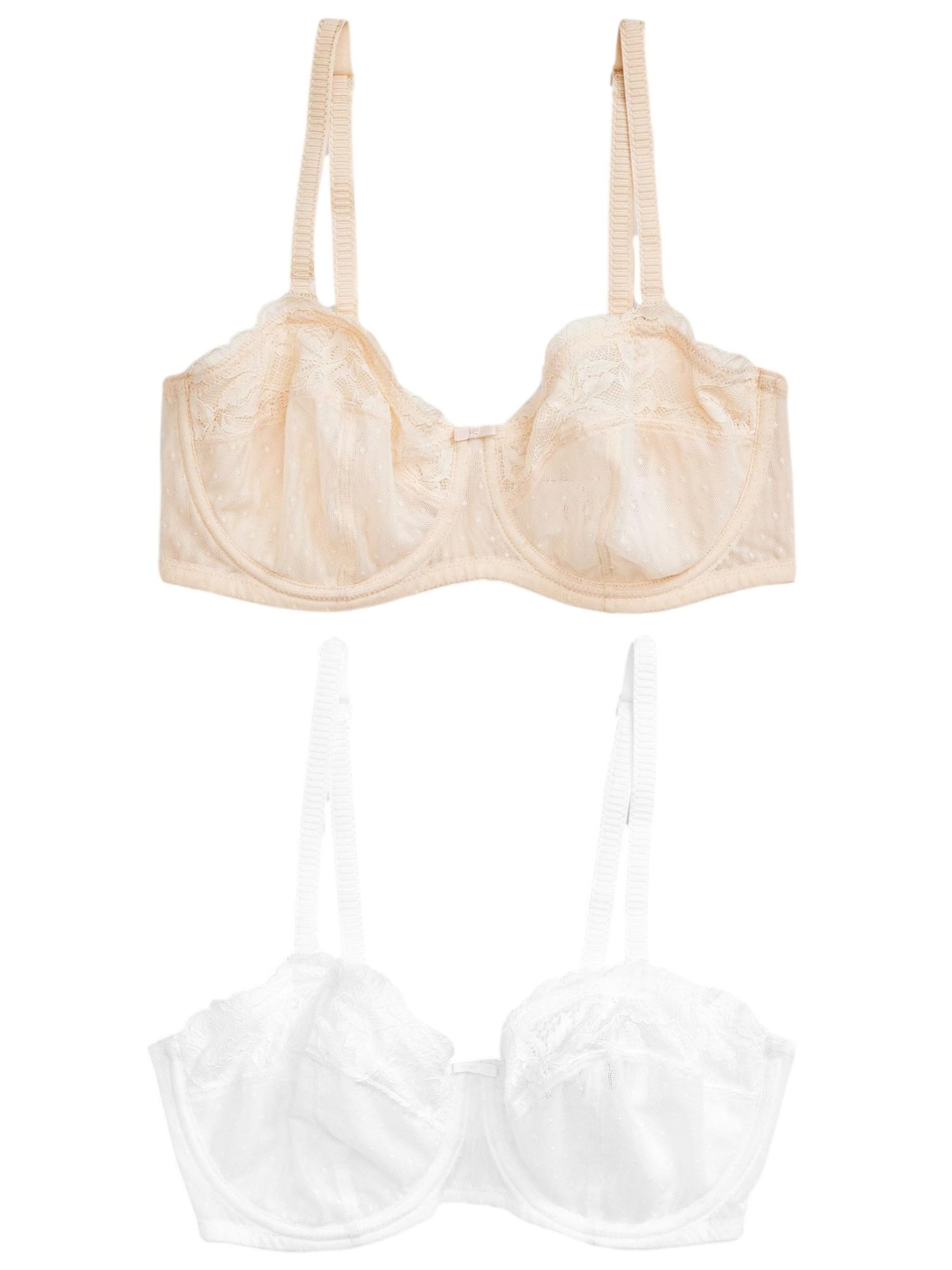 NextT-shirt Grudnjak - bež boja: prednji dio