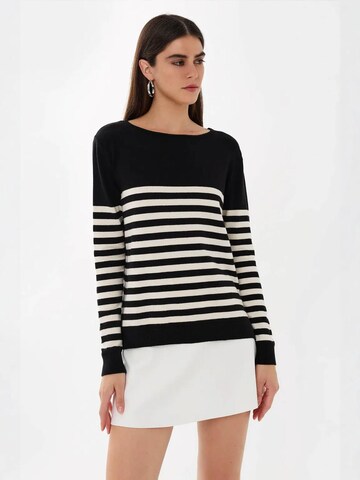 Hiccup Pullover in Schwarz