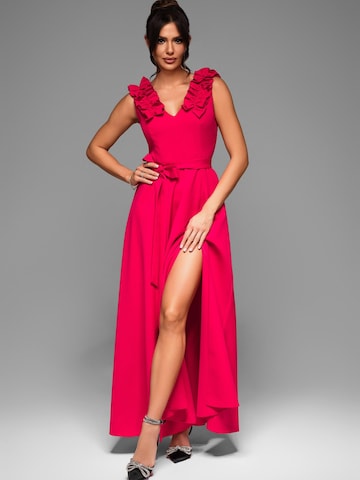 Ombre Abendkleid‌‌‌‌‌‌‌ in Rot