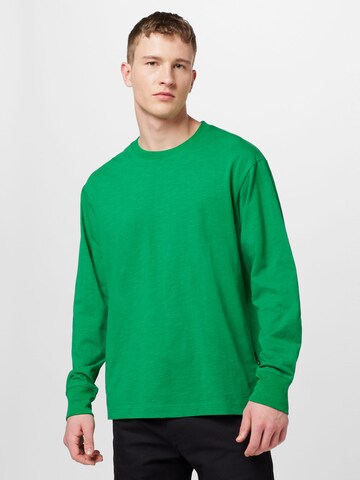 G-Star RAW Тениска в зелено: отпред
