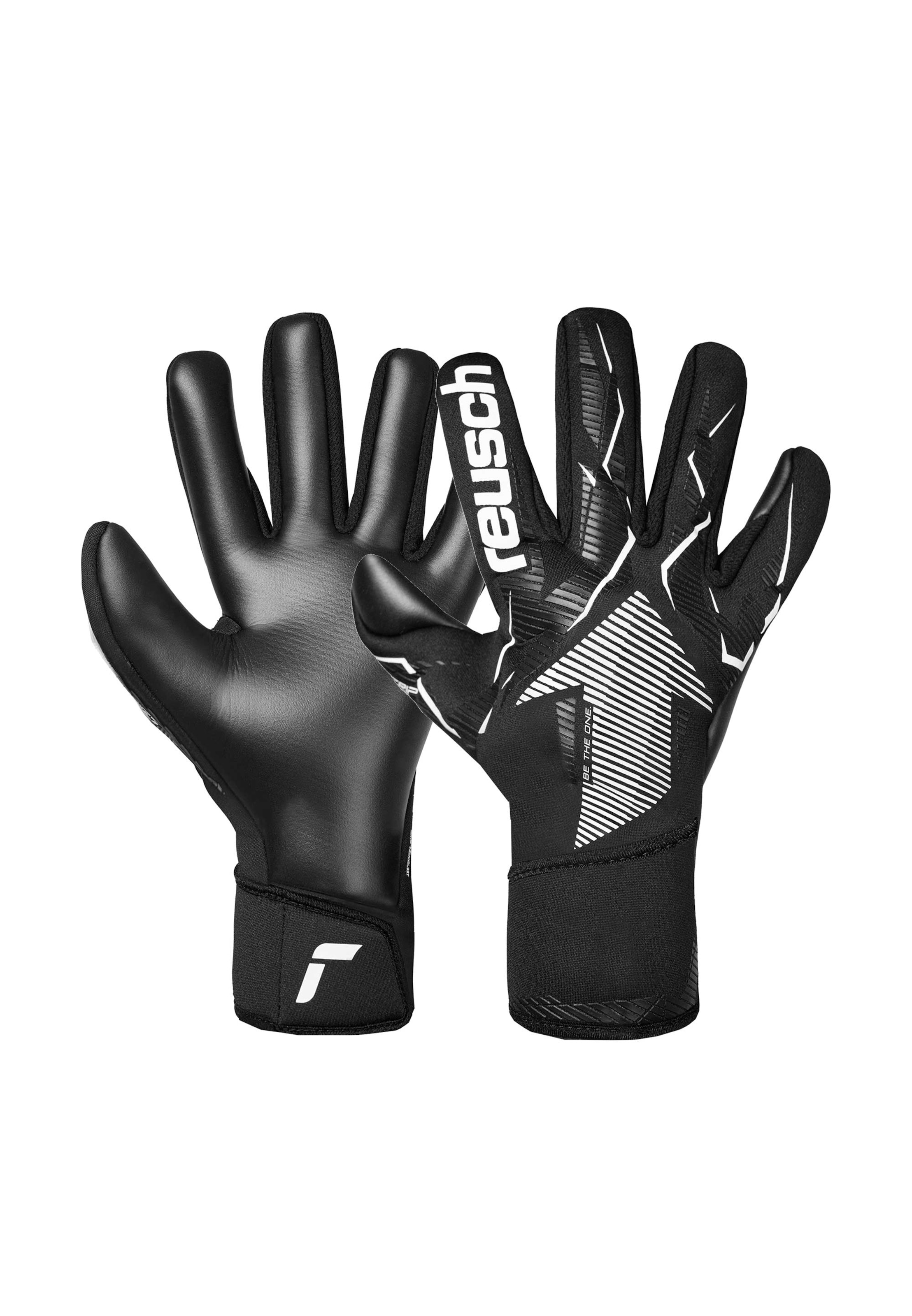 REUSCH Sporthandschoenen 'Fastgrip Infinity Junior' in Zwart: voorkant