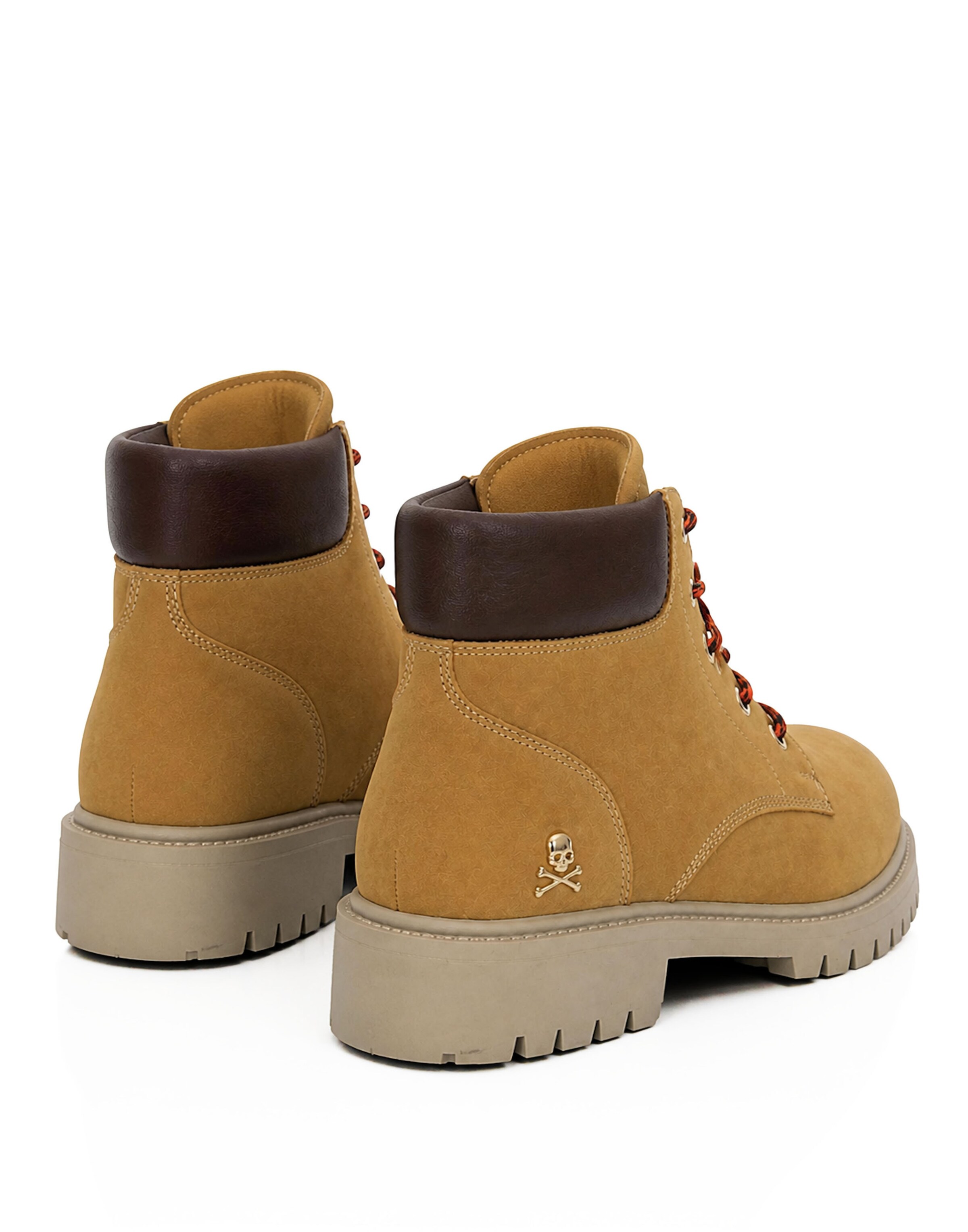Philipp Plein - Botas com atacadores em bege