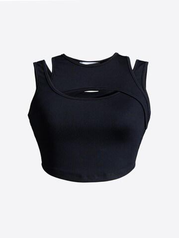 Top 'After-Ring' de la 4TAILORS pe negru