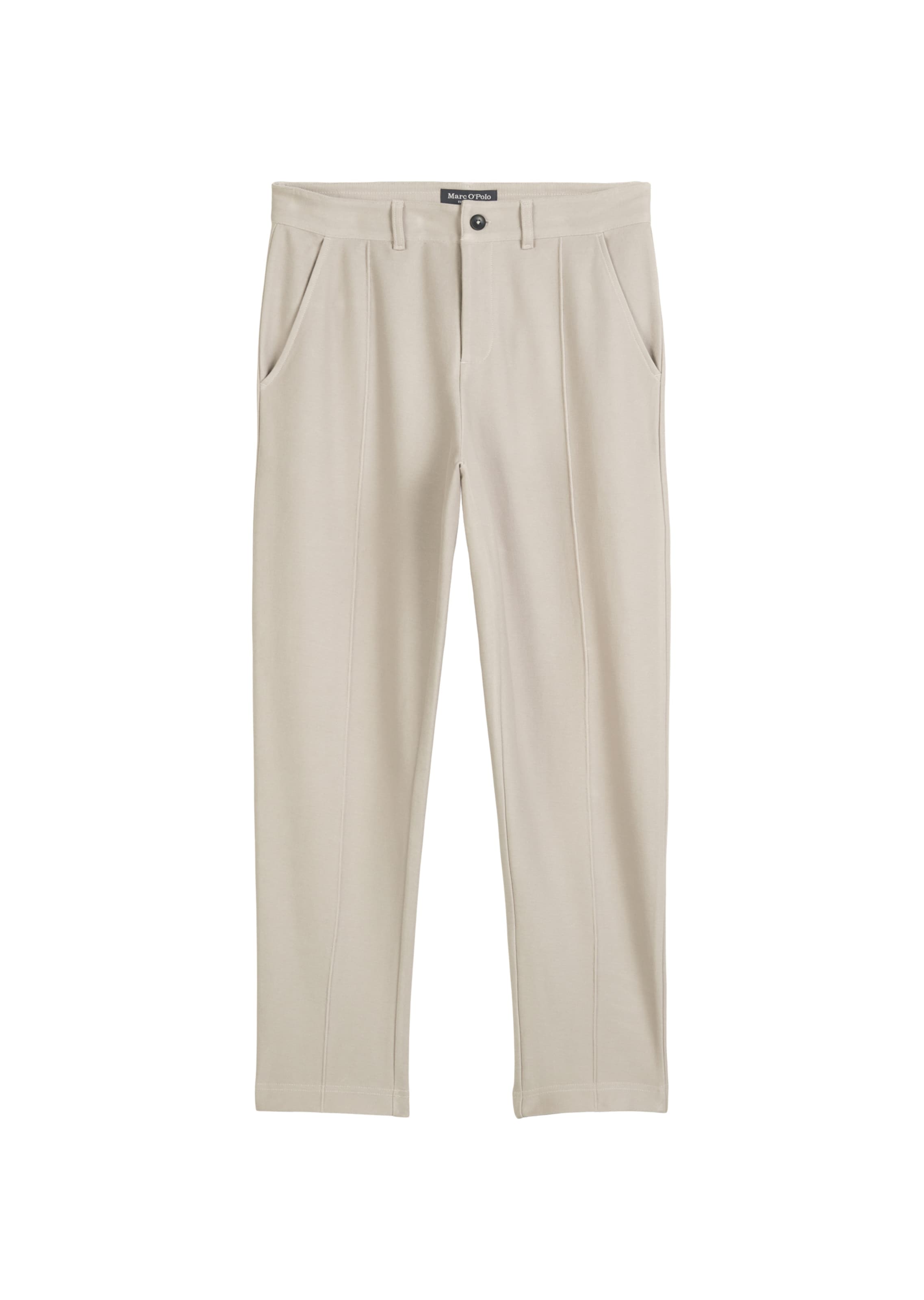 Regular Pantalon à plis Marc O'Polo en gris : devant