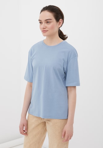 Finn Flare Shirt 'Basic' in Blau