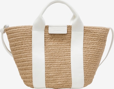 Marc O'Polo "Shopper" tipa soma, krāsa - bēšs / balts, Preces skats