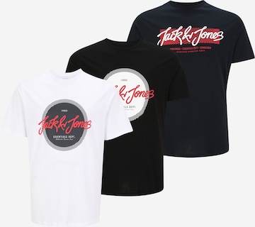 mėlyna JACK & JONES Marškinėliai 'JJURBAN': priekis