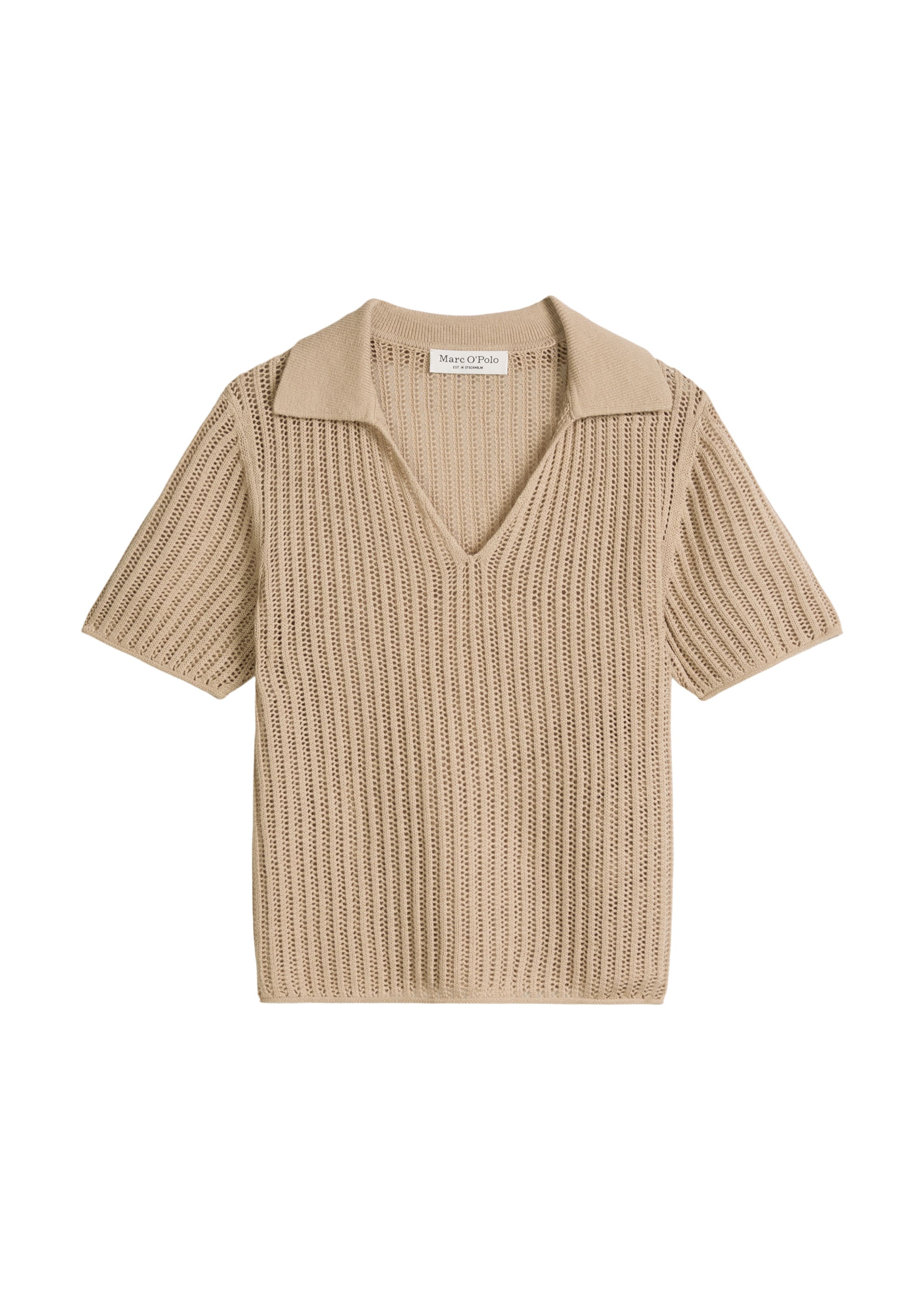 Marc O'Polo Shirt in de kleur Beige, Productweergave