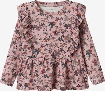 T-Shirt NAME IT en violet : devant