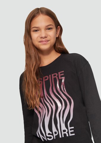 s.Oliver Shirt in Schwarz