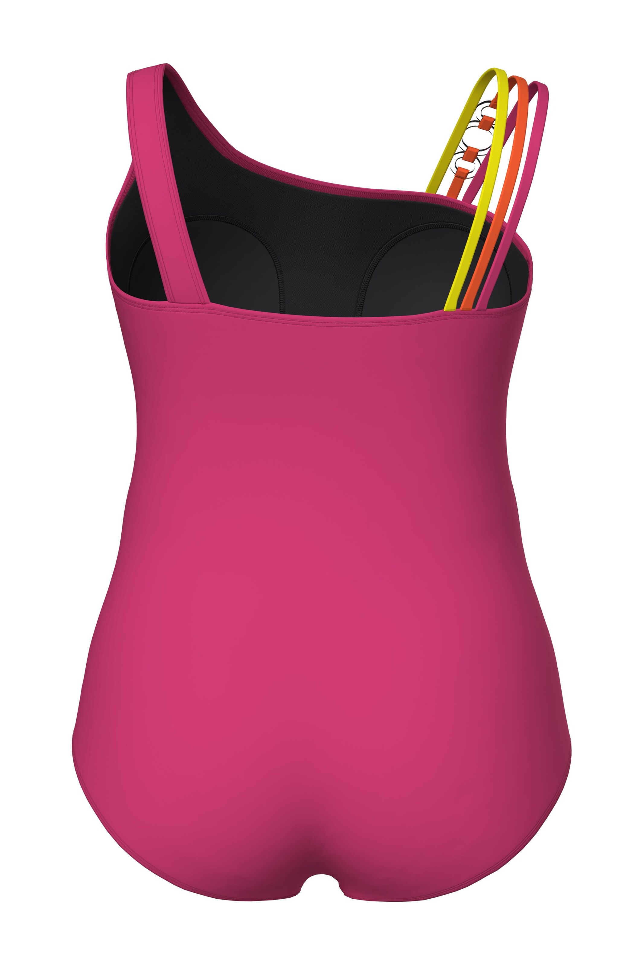 Ulla Popken Bralette Swimsuit in Mixed colors