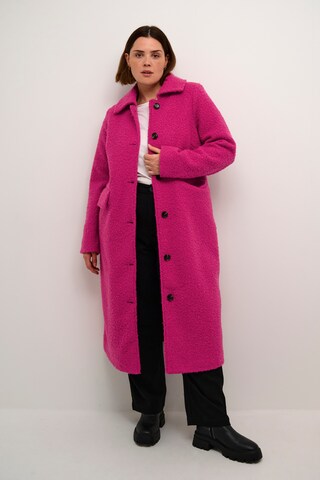 KAFFE CURVE Tussenmantel 'Annelene ' in Roze