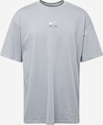 T-Shirt 'AIR' Nike Sportswear en gris : devant