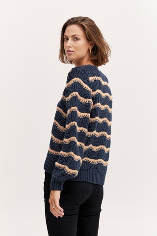 Fransa Knit Cardigan 'FRAYA' in Blue