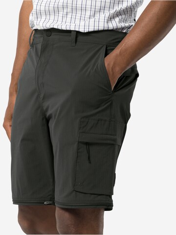 JACK WOLFSKIN Regular Outdoorhose in Schwarz