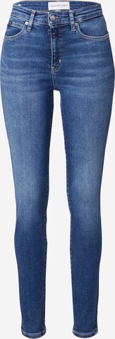 Calvin Klein JeansSkinny Traperice - plava boja: prednji dio