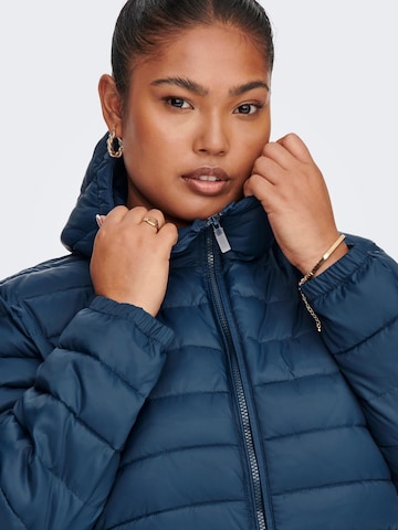 ONLY Carmakoma Winterjacke 'Tahoe' in Blau